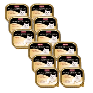 ANIMONDA Cat Vom Feinsten chuť pro dospělé kočky: hovězí + kuřecí 12x100g