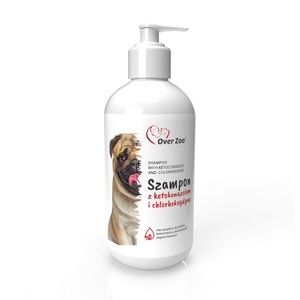 OVER ZOO Šampon s ketokonazolem a chlorhexidinem 250ml