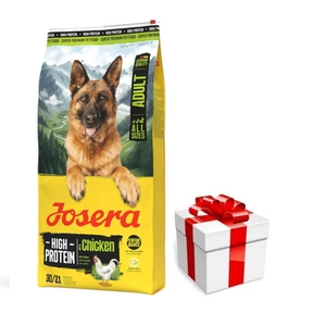 JOSERA High Protein Adult Chicken 12,5kg + překvapení pro vašeho psa ZDARMA