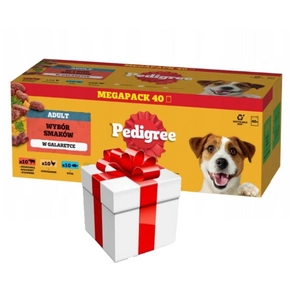 PEDIGREE Adult sáček 40x100g Mix of Flavors + Překvapení pro psa