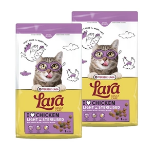 Versele-Laga Lara Adult Light Sterilized 2x7kg - krmivo pro sterilizované kočky