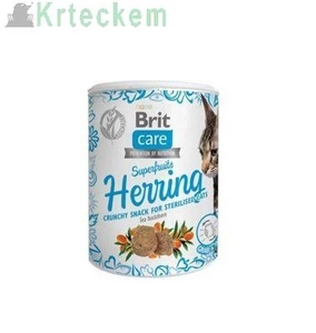 BRIT CARE Cat Snack Superfruits Herring 100 g