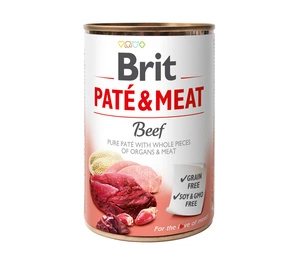 BRIT PATE & MEAT HOVĚZÍ 400 g