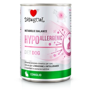 Disugual mokré krmivo pro psy Veterinární HYPOALLERGENIC Králík (dospělý) 400 g