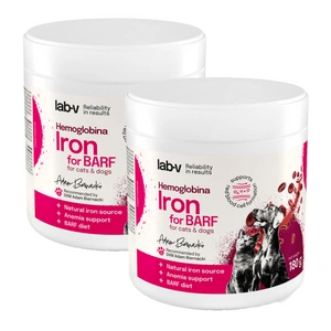 Lab-v Hemoglobin – Přírodní hemové železo pro BARF směsi a domácí diety 2x180g