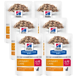 HILL'S PD Prescription Diet Feline c/d Urinary Stress Chicken 6x85g