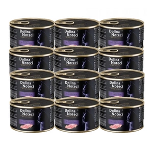 DOLINA NOTECI Premium pro kočky s vysokým obsahem králíka 12x185g