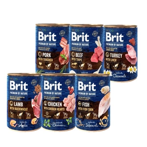 Brit Premium by Nature MIX 6x400g