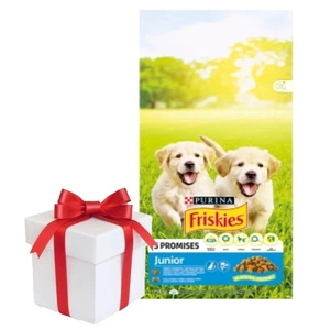 PURINA Friskies Junior 8kg + Překvapení pro psa