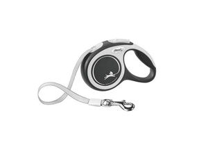 FLEXI New Comfort vodítko černé XS 3m do 12kg - pásek