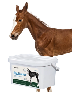 Lab-v EquiJunior Doplňkové krmivo pro hříbata na podporu růstu, vývoje a správné výživy mladých koní a poníků 2kg
