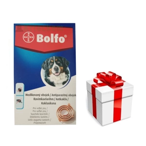 BAYER Bolfo obojek pro psy 70cm + Překvapení pro psa