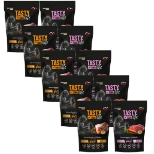 Tasty Dogs Life Junior Mix chutí v želé 10x500g