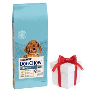 PURINA Dog Chow Puppy Chicken 14kg + PŘEKVAPENÍ ZDARMA !!!
