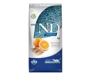 Farmina N&amp;D Ocean feline HERRING &amp; ORANGE ADULT 5 kg