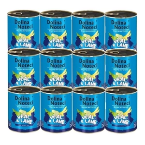 DOLINA NOTECI PREMIUM SUPERFOOD z telecího a jehněčího masa 12x800g