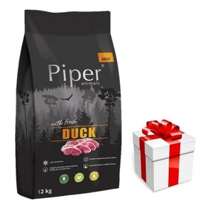 DOLINA NOTECI Piper Animals s kachnou 12kg + překvapení pro vašeho psa ZDARMA