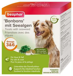 BEAPHAR Seetang Bonbons pralinky z mořských řas pro psy 245g