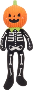 Flamingo Halloween hračka pro psy Skeletor Dýně