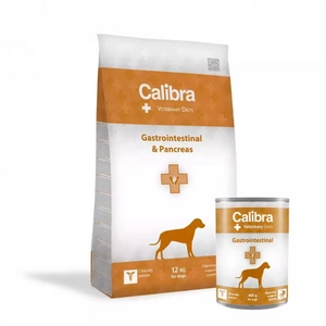 Calibra Veterinary Diets Dog Gastro and Pancreas 12 kg + Calibra Veterinary Diets Dog Gastrointestinal 400 g
