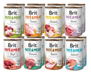 BRIT PATE & MEAT Mix 16x400g MIX SLEVA 2%