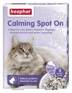 BEAPHAR Calming Spot On uklidňující kapky pro kočky 3x0,4ml