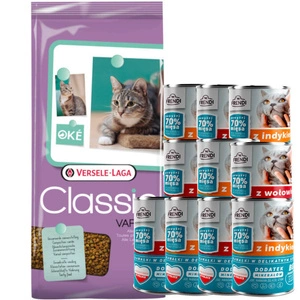 VERSELE-LAGA Classic Cat Variety 10 kg + Frendi 10 x 400 g