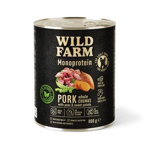 WILD FARM Monoprotein Pork 800g hypoalergenní krmivo pro psy
