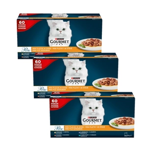 Purina Gourmet Perle Mini Filets in sauce Krmivo pro kočky 180x85g