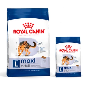 ROYAL CANIN Maxi Adult 15kg +suché krmivo 4kg ZDARMA!