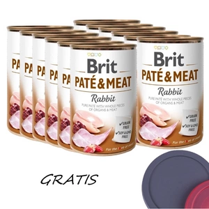 BRIT PATE & MEAT RABBIT 12x400g