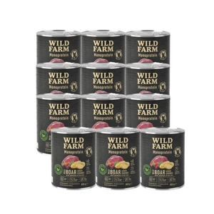 WILD FARM Monoprotein Wild Boar 12x800g hypoalergenní krmivo pro psy
