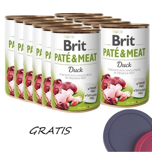BRIT PATE & MEAT DUCK 12x400g