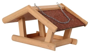 KERBL Stubbs krmítko pro ptáky, dřevěné, 29 x 28 x 18 cm