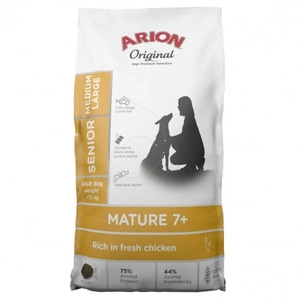 ARION Original Mature 7+ Senior Medium & Large Chicken suché krmivo pro psy s kuřecím masem 12 kg