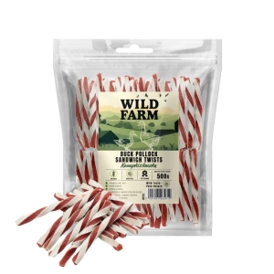 WILD FARM kachní sendvič 500g pamlsky pro psy