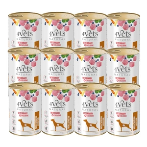 DOLINA NOTECI 4Vets pro psy Snížení hmotnosti 12x400g SLEVA 2%