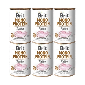 BRIT MONO PROTEIN KRÁLÍK 6x400g