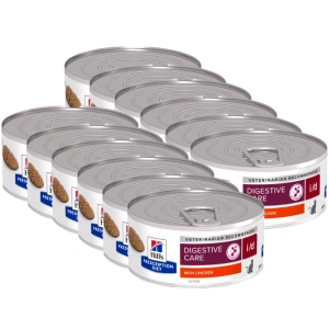 HILL'S  Prescription Diet Feline i/d 12x156g SLEVA 2%