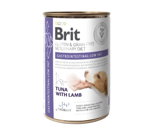 BRIT GF Veterinary Diets Dog Gastrointestinal Low Fat 400 g – mokré krmivo pro psy