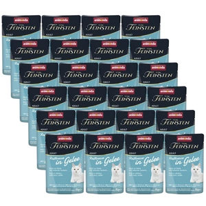 ANIMONDA Vom Feinsten Raffinesse kuře s černými rybami v rosolovité omáčce 24x85g