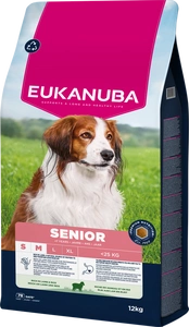 EUKANUBA Mature&amp;Senior Small &amp; Medium Breeds Lamb &amp; Rice 12 kg