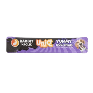 UNIQ PETS PURRCREAM lahodná omáčka pro psy s králíkem 15g