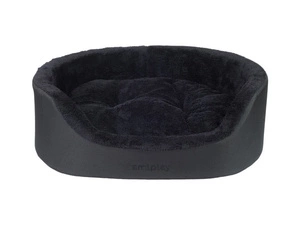 AMIPLAY- pelíšek Elipsa Aspen černý- L