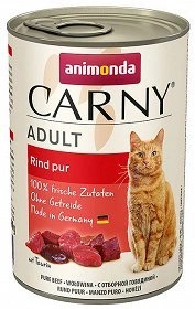 Animonda Cat Carny Adult příchuť: hovězí 400g