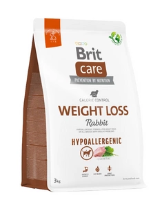 BRIT CARE Dog Hypoallergenic Weight Loss Rabbit 3 kg