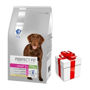Perfect Fit™ - suché kompletní krmivo pro dospělé psy středních a velkých plemen, bohaté na kuřecí maso 6 kg + překvapení pro psa ZDARMA