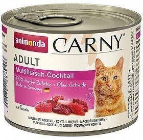 ANIMONDA Cat Carny Adult příchuť: multi masový koktejl 200g