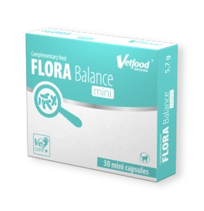 VETFOOD FLORA Balance mini 30 kapslí