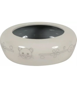 ZOLUX Keramická miska pro hlodavce 100 ml barva béžová/šedá